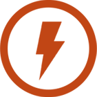 Lightning bolt icon