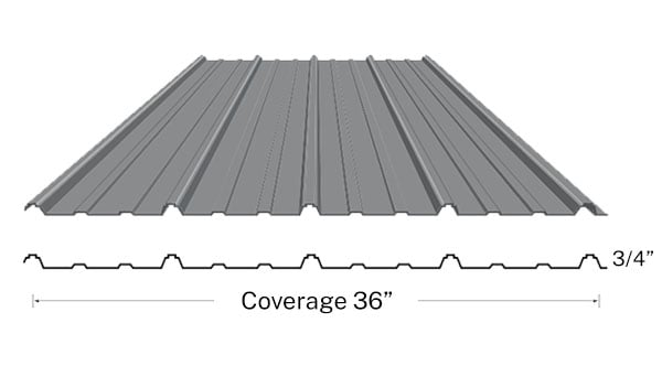 Metal roofing diagram by stout roofing.