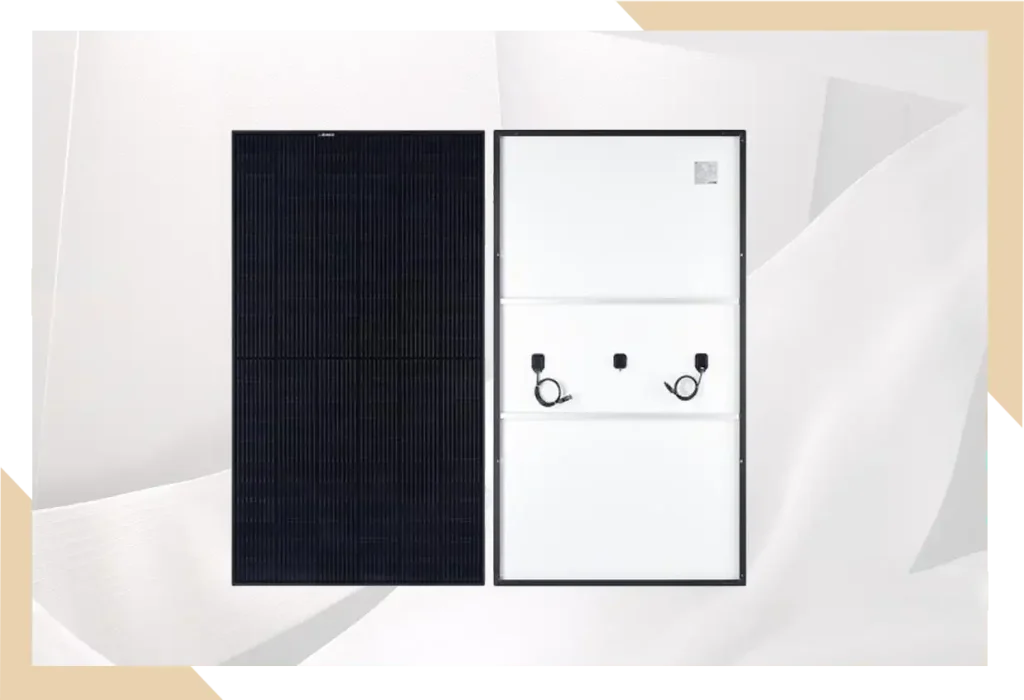 Solar panel kit to be installed by stout roofing solar installation team.